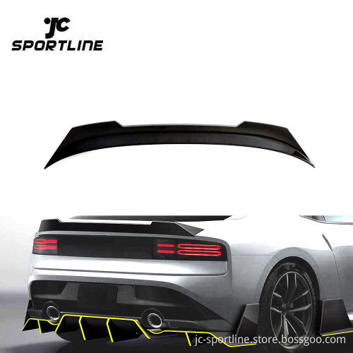 High Quality 400Z Carbon Rear Wing Spoiler for 2023 Nissan Z Coupe